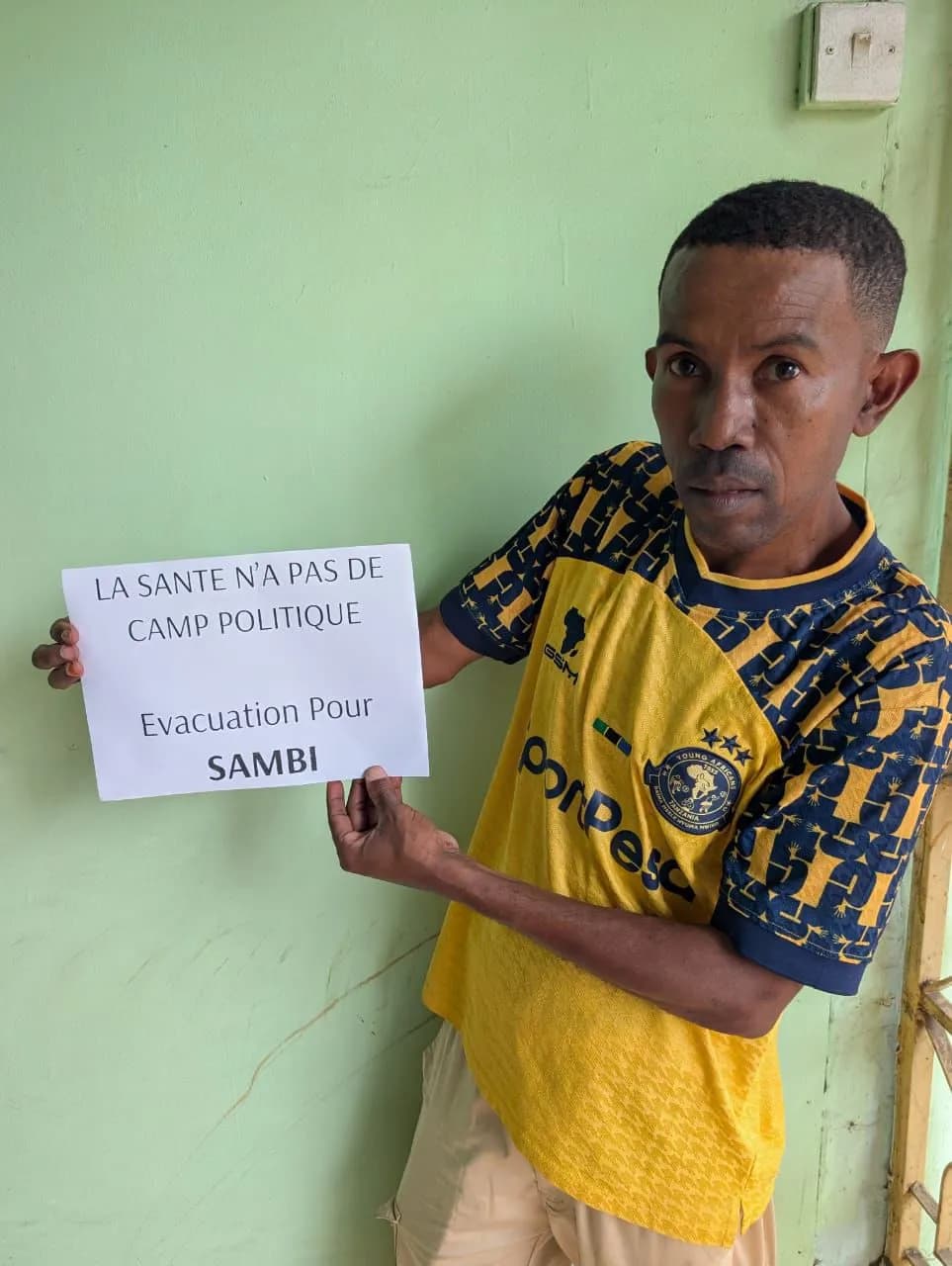 Soutien de un sympathisant