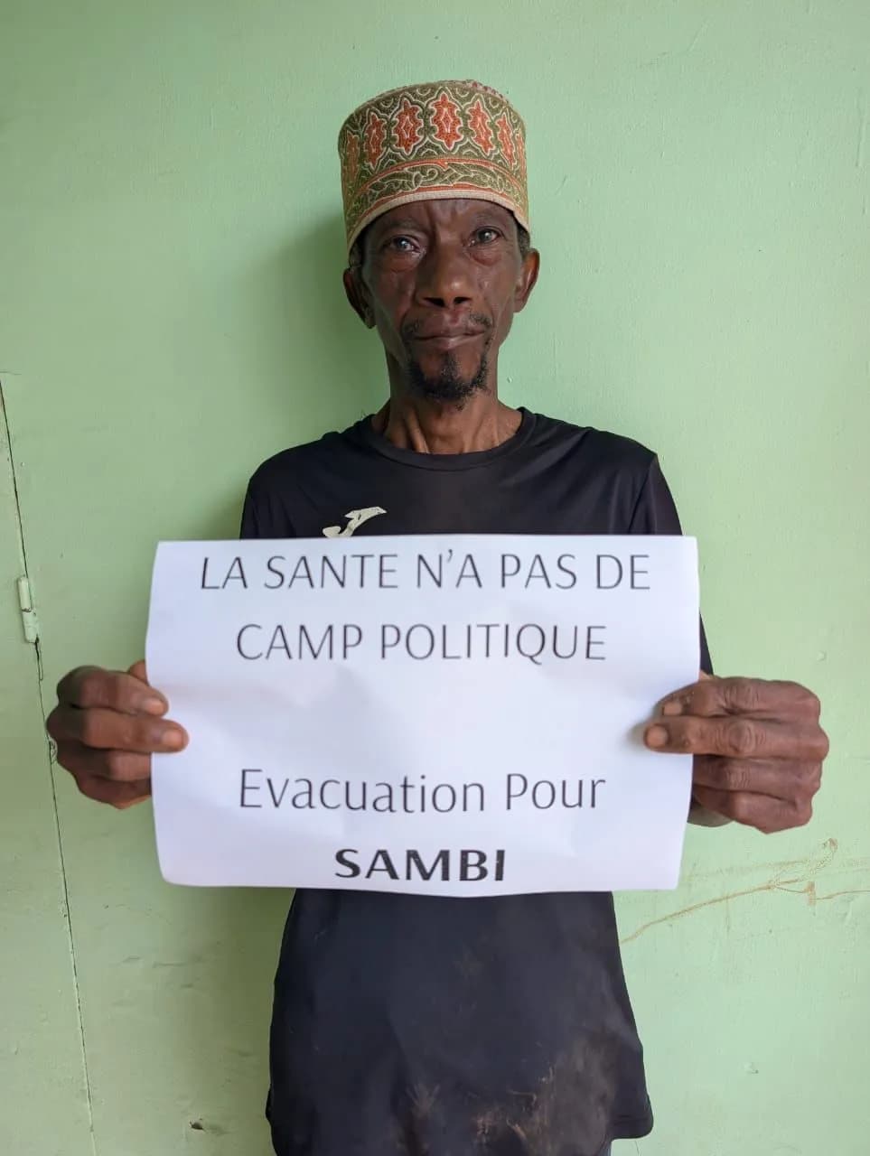 Soutien de un sympathisant