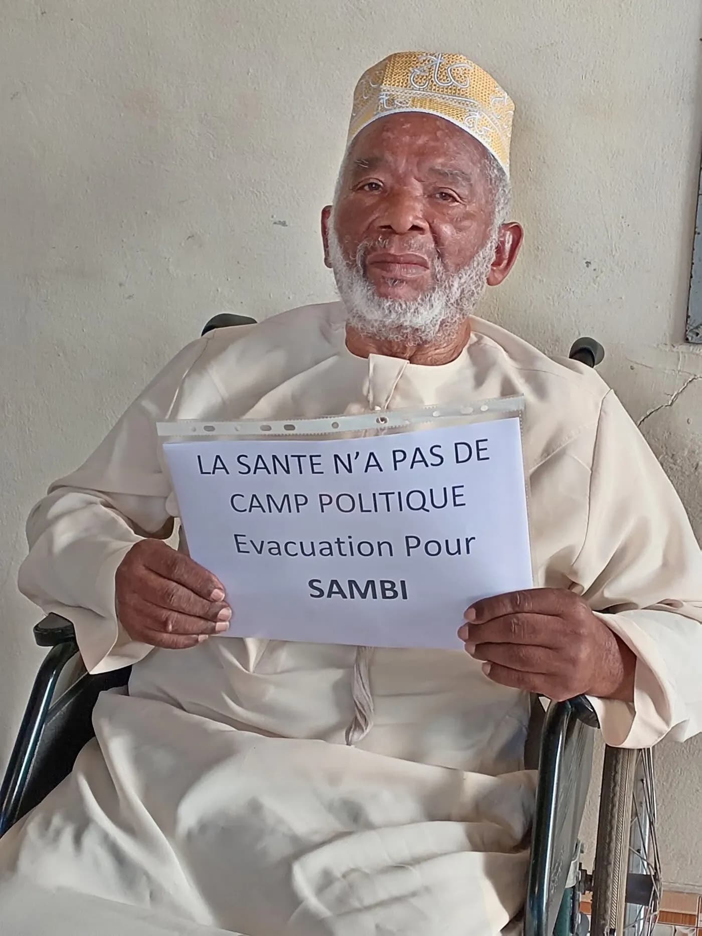 Soutien de un sympathisant